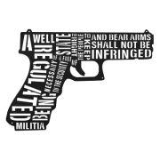 2nd Amendment Metal Sign | Merica Metal Worx