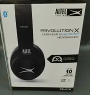 C0 Altec Lansing Revolution X Over Ear Bluetooth Headphones black MZX009 New