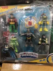 Imaginext DC Super Friends 5 Pack Figures New In Package Batman Poison Ivy Bane
