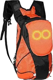 LED Bag,Light Leisure Backpack | Safety Glow Bag Outdoor Sports Accessory for Night Women Men Can Enjoy Camping Hiking Bike Riding Running Scooter Festival