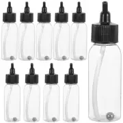 10 Pcs Airbrush Paint Bottles Accessory Empty Glue with 30ml Jars