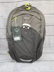 Osprey Radial Backpack Bike Commute 34L Earl Grey/rhino Grey O/S NWT