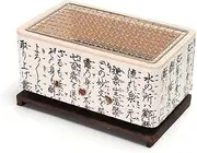 4 in 1 Japanese Ceramic Hibachi BBQ Table Grill Yakitori BBQ Charcoal Mini BBQ Stove for 2-4 People