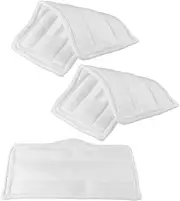 [PACKOVE] 3pcs Washable Microfiber Steam Mop Pads Deep Cleaning Replacement Pads for Shark Mops Health Friendly Convenient Design for Multisurface Use