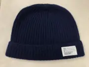 New With Tags Visvim Navy Blue Wool Beanie