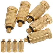 10 Pcs Atomizing Nozzle Garden Hose Spray Misting Sprayer Nozzles