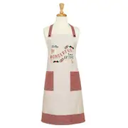 Wonderful Ladies Women Kitchen / BBQ Apron/ BBQ Pot Holder/ BBQ Oven Mitt by Ladelle