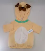 Carter's 24M Puppy Dog Peach Green Brown Jacket or Costume Jacket- Brand New