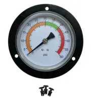 Coats Flange Mount Air Inflation Gauge Rim Clamp Tire Changer Machine 107985
