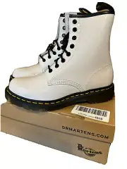 NEW NIB Dr Doc martens boots white air walk womens size us 7