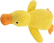 Baoyemes pet Dog Toy Plush Sleeping Duck, Interactive Game chew Toy, chew-Resistant Molar Sound to Relieve Boredom, Small and Medium-Sized Dog pet Sound Toy