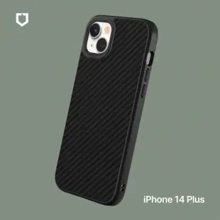 【RHINOSHIELD 犀牛盾】iPhone 14/Plus/14 Pro/14 Pro Max SolidSuit碳纖維紋路防摔背蓋手機保護殼