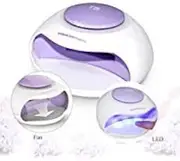 Portable Nail Dryer with Fan & LED Light By TOUCHBeauty Non-Blacken Hands Mini Size Ideal For Regular Nail Polishes TB-0889