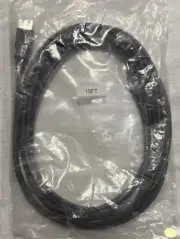 USB-A Extension Cable - 15' - Black