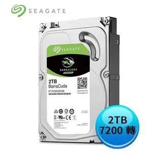 Seagate BarraCuda 新梭魚1TB 1T 2TB 2T 3TB 4TB 6TB 8TB 3.5吋桌上型