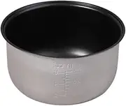 1 Piece Electric Pressure Cooker Metal Liner - Non-stick Rice Pot With Gall Inner Coating, Essential Cooker Parts, Ensuring Even Heat Distribution, Effortless Food Release(B)
