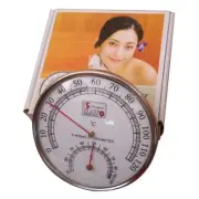 Sauna Room Thermometer Stainless Steel Hygrometer for Temperature Humidity Meter