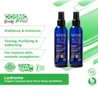 在飛比找蝦皮購物優惠-Ladrome 有機大馬士革玫瑰花水 [2x200ml]