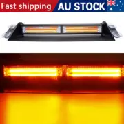 12-24V LED Warning Strobe Amber Flashing Beacon Car Roof Recovery Light Bar AU