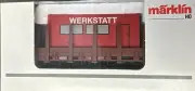 Marklin HO Tank Car #00752-04 Werkstatt RTR