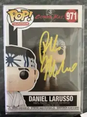 Ralph Macchio Signed Daniel Larusso Cobra Kai 971 Pop Vinyl With COA