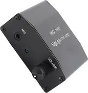 High Gain High Gain Audio Automatic Level Control for Direct Headphones Listening, Aluminum Alloy Cover, 3.5 Mm Interface