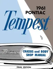 1961 Pontiac Tempest Chassis & Body Shop Manual