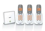 VTech triple 3 handsets Cordless Phone with+Answering Machine nbn compatible