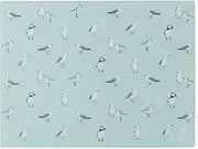 Cooksmart Coastal Birds Glass Worktop Saver | British Designed Tempered Glass Chopping Board | Heat-Resistant Kitchen Protector | Coastal Gulls & Puffins Print | Stylish & Durable Worktop Protection