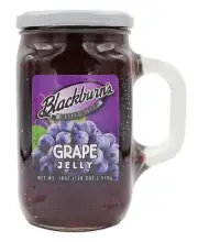 Blackburn's Grape Flavored Fat Free Jelly Mug 18oz ( Fast Shipping! )
