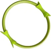 Pilates Ring For Women - Double Handle Exercise Cirrcle | Fitness Maggic Cirrcle,Lightweight 14.96 Inches Fitness Ring Resistance Pilates Hoop,Double Grip Exercise Toning Yoga For Thighs & Arms