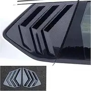 Car Rear Window Louver Shutter Side Vent Cover Trim Compatible For Nissan X-Trail/X Trail/Rogue T33 2021-2023 Exterior Accessories(Model B)