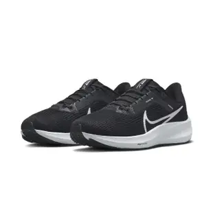 【NIKE 耐吉】W Air Zoom Pegasus 40 女鞋 黑白色 經典 慢跑 訓練 休閒 慢跑鞋 DV3854-001