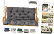Porch Swing Cushion with Backrest,Waterproof Bench Cushion for Outdoor