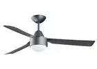 Ceiling Fan with Lighting and Remote Control Bayside Megara Titan 122 CM