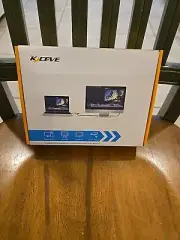 K-CEVE 2 ports KVM SWITCH DUAL DISPLAY HDMI KVM202 New In Box
