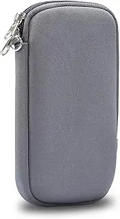 Belt Clip Case 6.1 inch Neoprene Phone Sleeve,Universal Pouch Pouch Sleeve Neck Bag with Zipper Compatible with iPhone 15 Pro,15,14 Pro 14,13,13 Pro,12,12 Pro,11 Pro,XS,X,11,XR, W Neck Strap Phone Ho