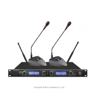 在飛比找樂天市場購物網優惠-RALLY RTC-U6002 會議型 UHF 無線麥克風/