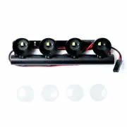 For 1/10 T4 Axial SCX10 TRX-6 Spotlight Roof Lamp Ceiling Light Bar LIC