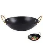 Stainless Steel Chinese Hot Pot Wok Frying Pan Stir Skillet