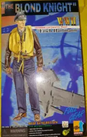 Dragon 1/6 WWII German Luftwaffe Pilot Blond Knight Erich Hartmann MIB