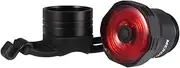 SUPVOX 1 Set Intelligent Sensor Bike Tail Light USB Rechargeable LED Taillamp for Night Riding Mounting Options Black