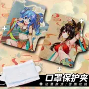 DATE A LIVE Anime Facial Mask Storage Clip Carry Protective Case Hygiene Unisex