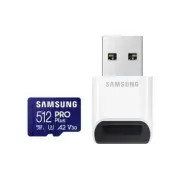Samsung PRO Plus microSDXC Memory Card MB-MD512SB/WW 512GB, Class 10 + Adapter