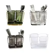 Wall Mounted Chopstick Container Stylish Cutlery Spork Spoon Drainer