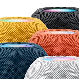 【Apple】全新 HomePod mini 灰/白/黃/藍/橙 藍牙音響 智慧音箱 台灣公司貨 蘋果原廠