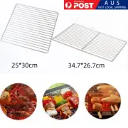 Thicken Stainless Steel BBQ Net Mesh Cooking Grill Roast Reusable Barbecue Tools