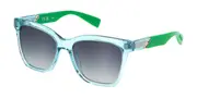 Furla SFU688 C71B Men's Sunglasses Blue Size 54