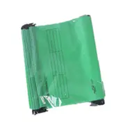 12 PCS Office A4 Size Reinforced Hanging Clip Plastic Folder(Green)