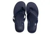 ARCHLINE Flip Flops Orthotic Thongs Arch Support Shoes Footwear - Navy